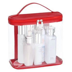 Heavy Duty Leak Proof Clear Travel Bags For Toiletries, Transparent Makeup😹